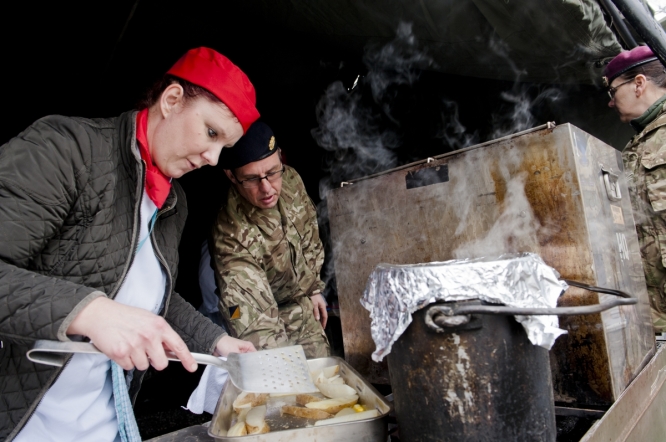 The Royal Army Lands at Calderdale College for Industry Week