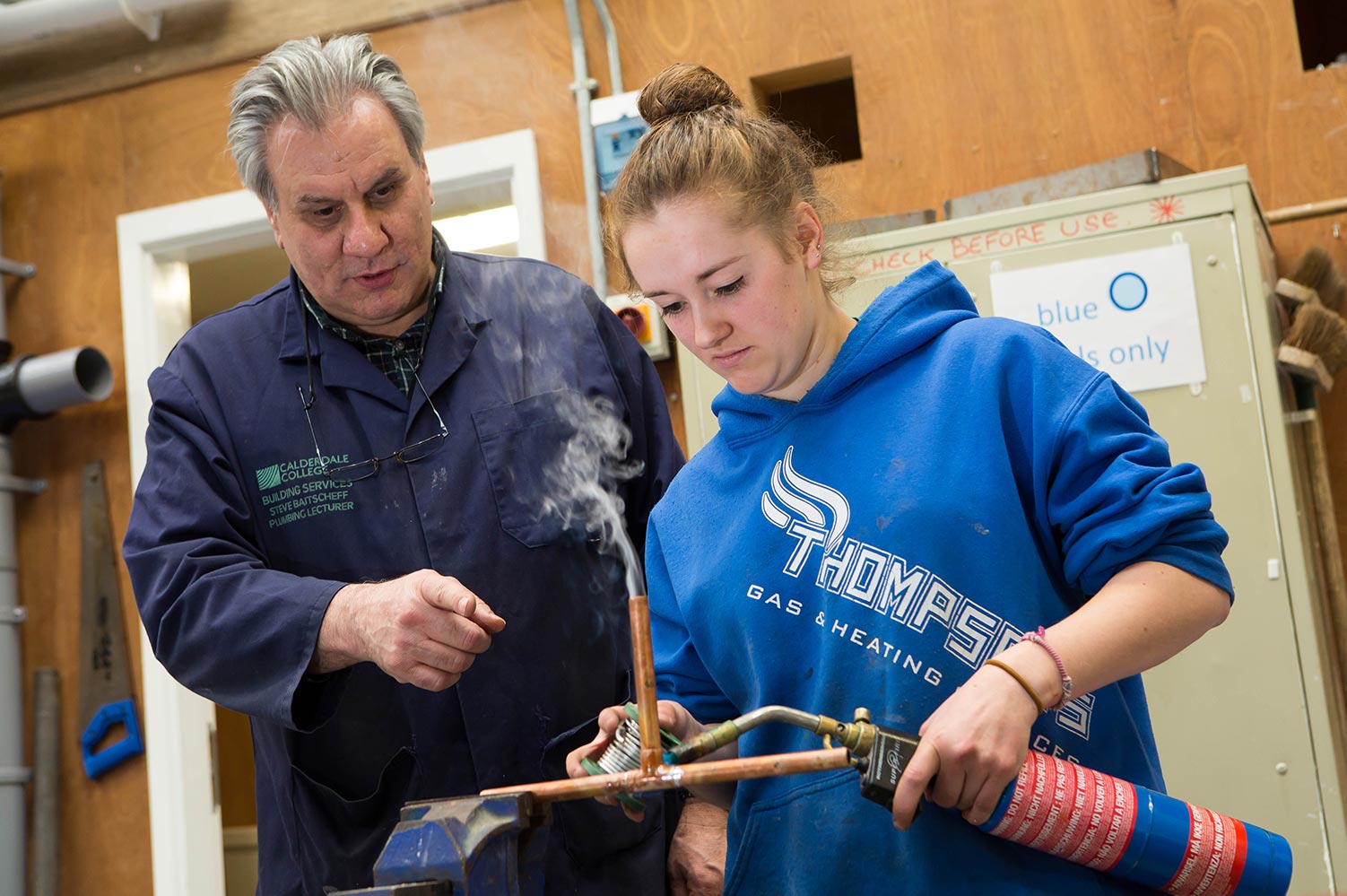 Plumbing & Electrical | Calderdale College