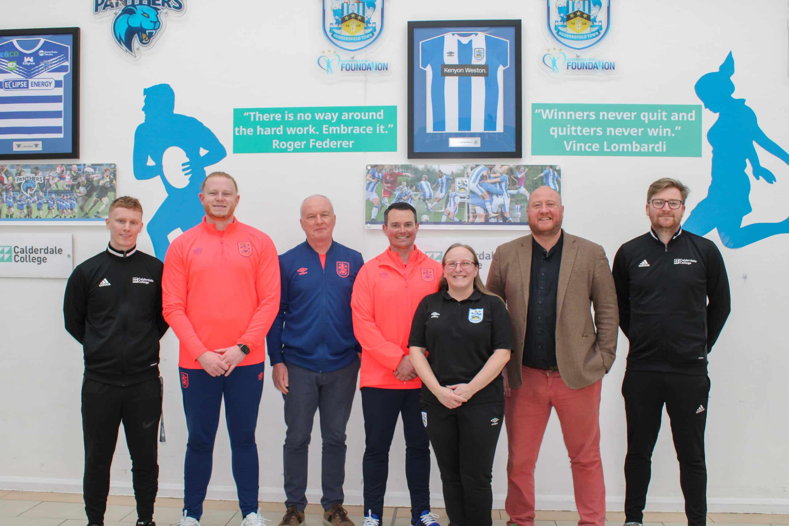 Huddersfield Town Women FC back Calderdale College’s Sport Academy