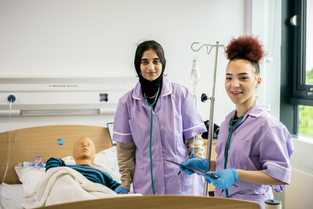 Enter the healthcare sector when you study T Level Health