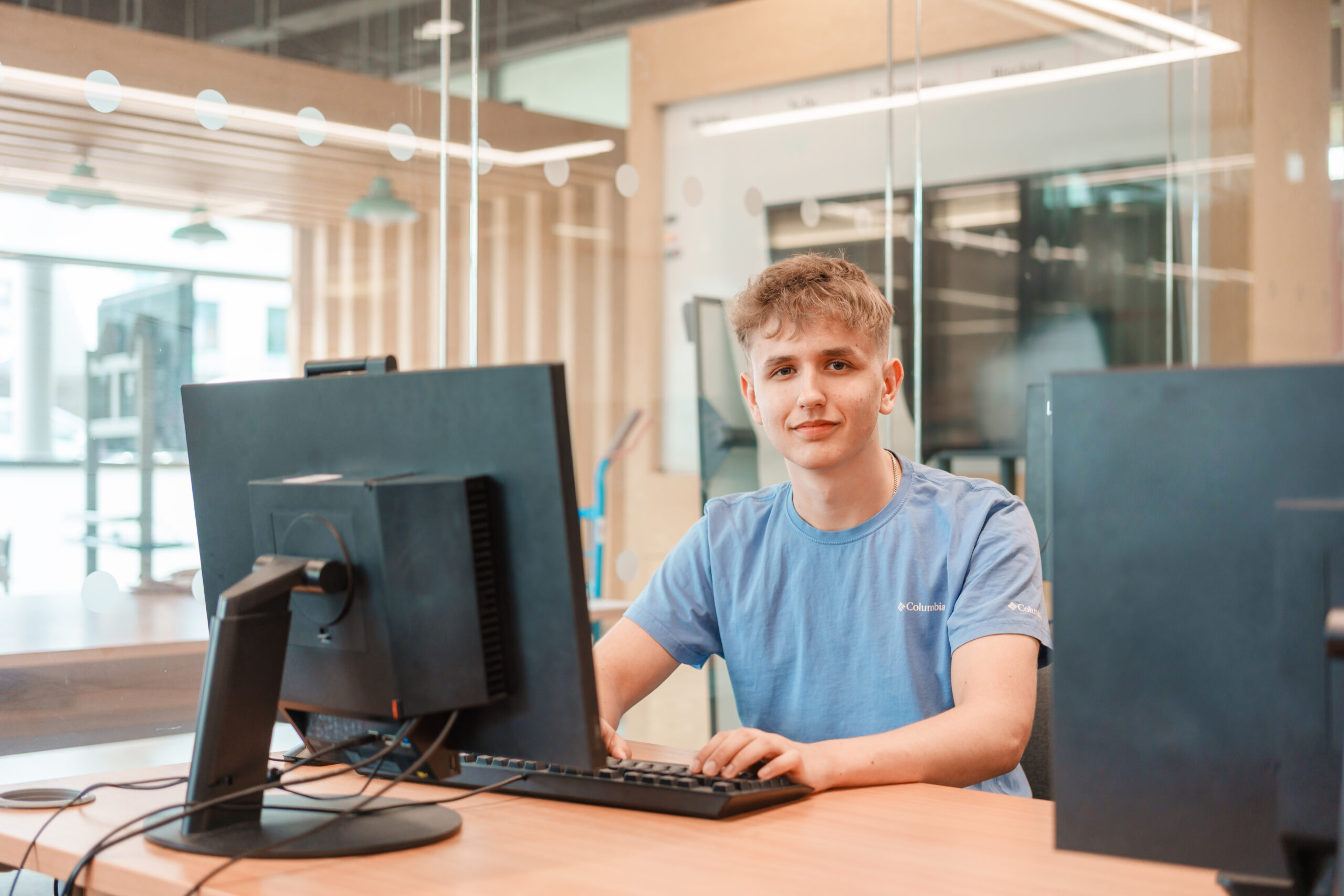 Finding his place: Gabriel’s fresh start at Calderdale College