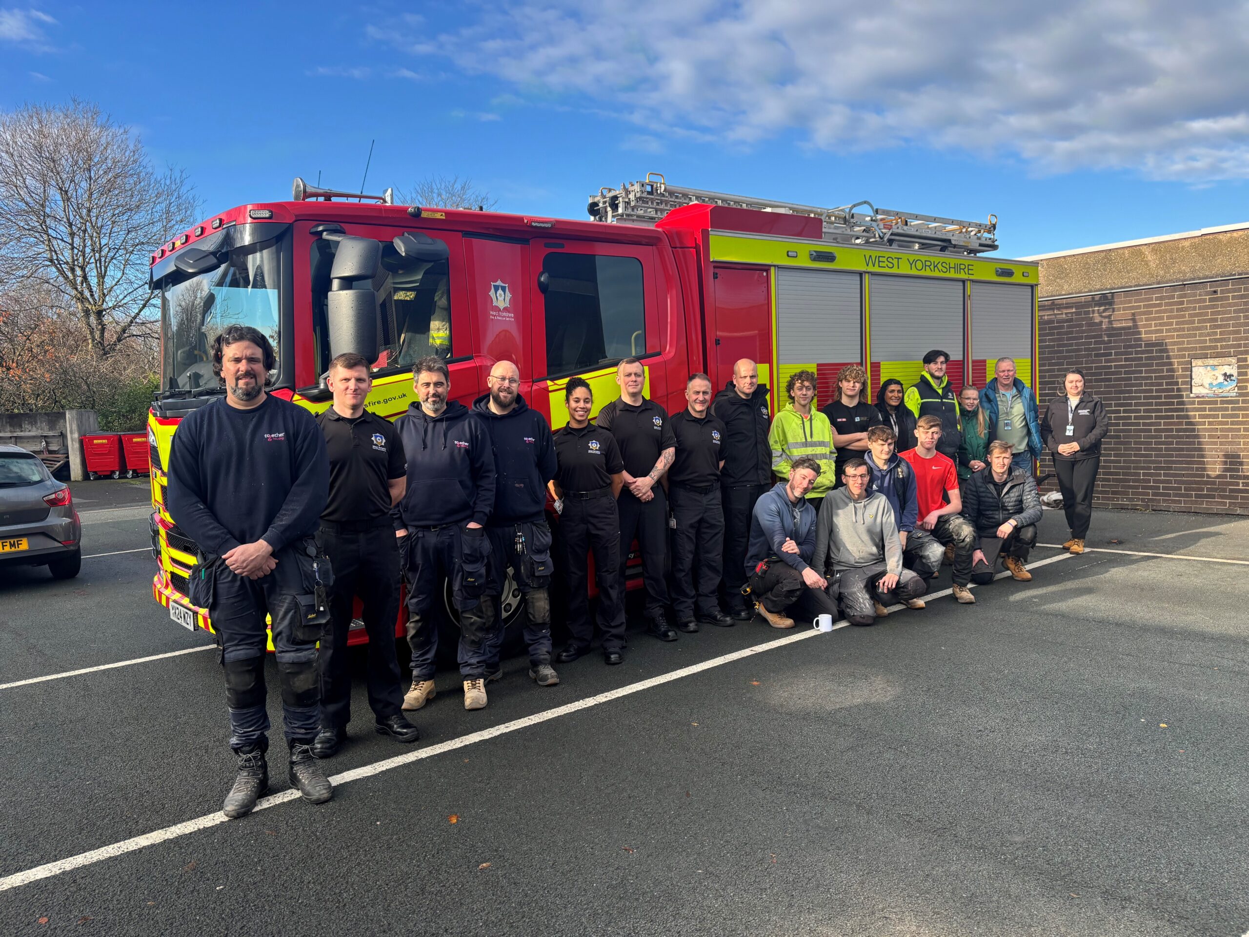 Calderdale College Joinery apprentices upgrade King Cross Fire Station’s smokehouse