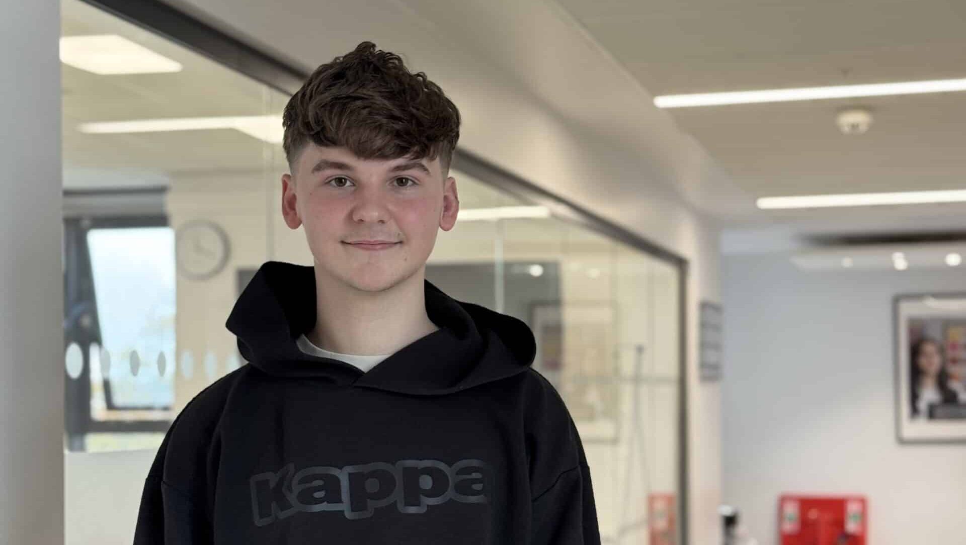 How a T Level in Health is helping Dillon achieve his career goals